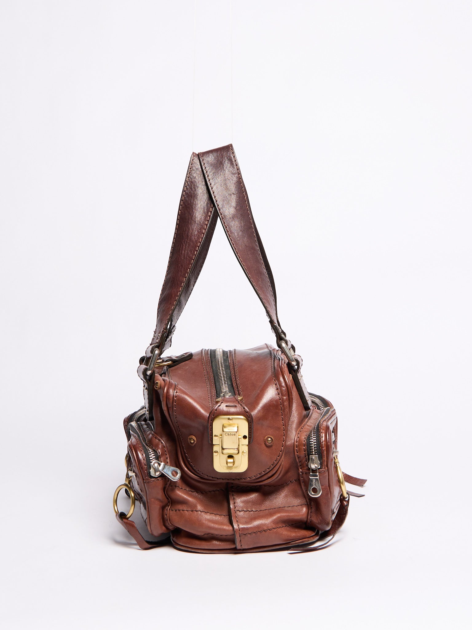 Chloe Brown Leather Betty Bag