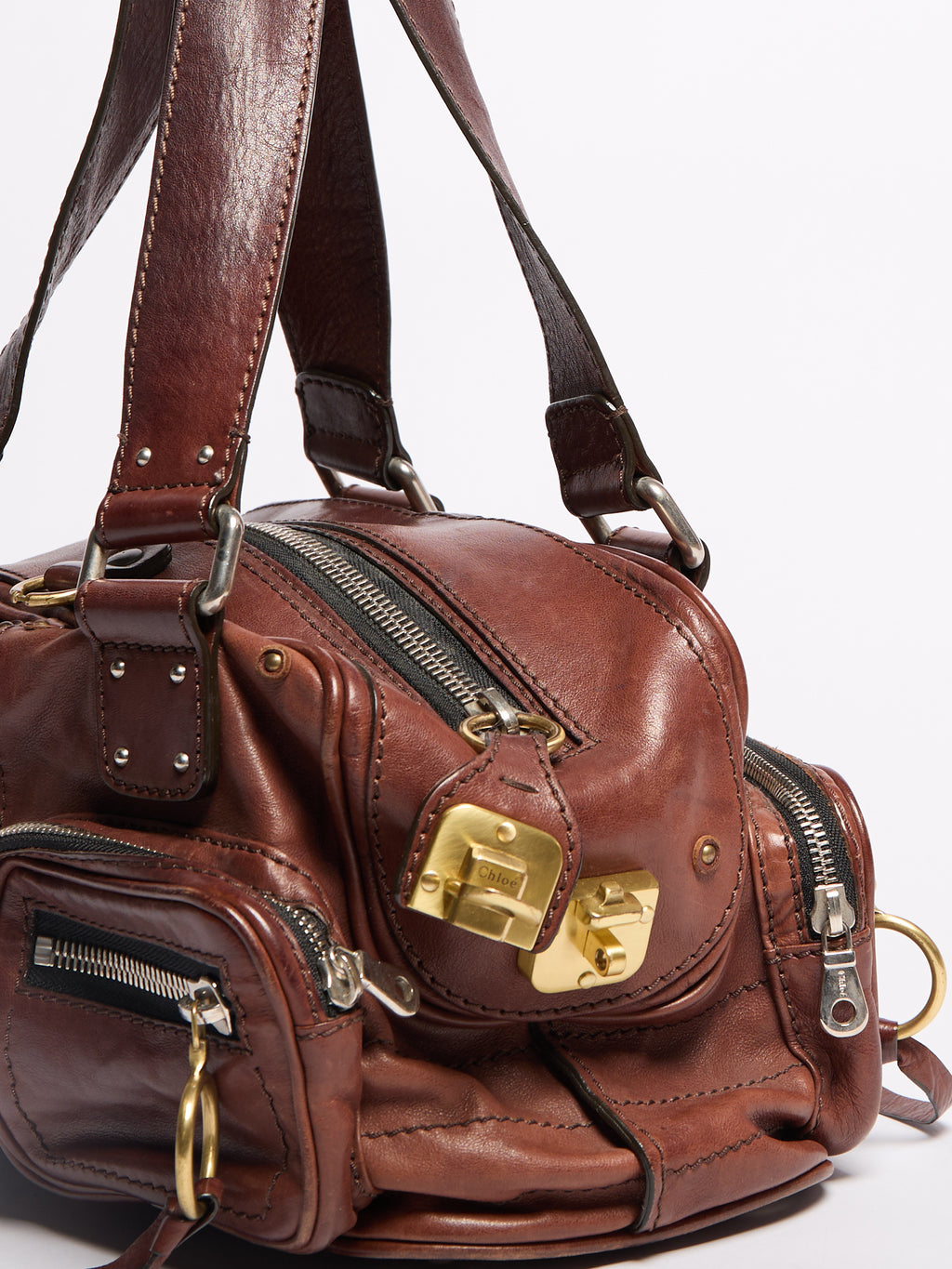 Chloe Brown Leather Betty Bag