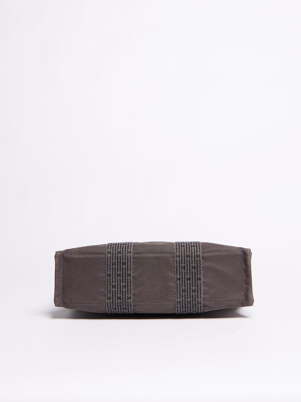 Hermes Fourre Tout Grey Lock Canvas S