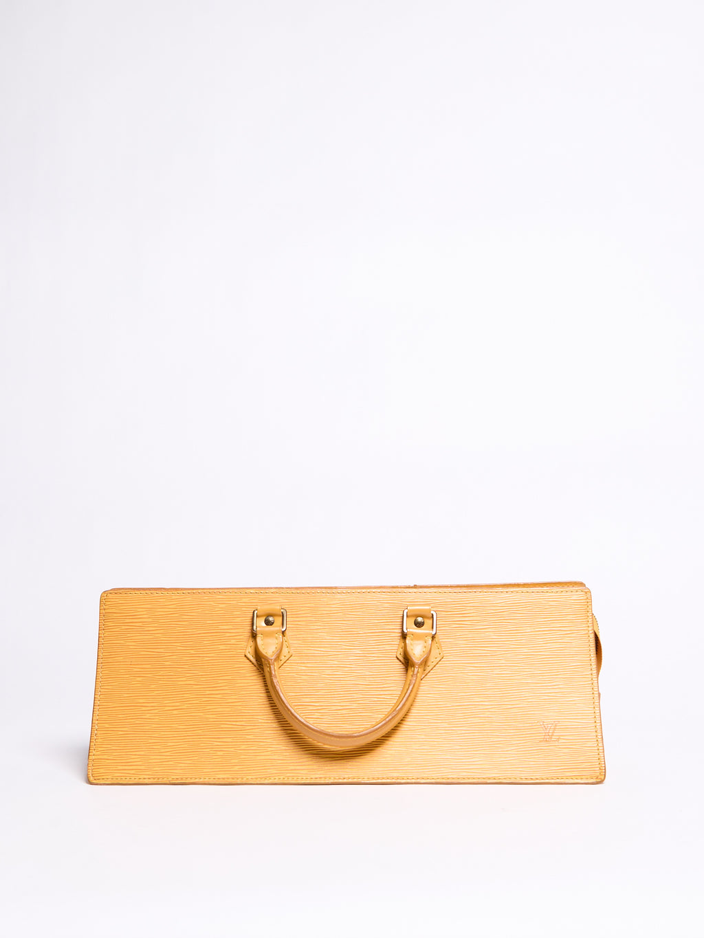 Louis Vuitton Yellow Epi Sac Triangle