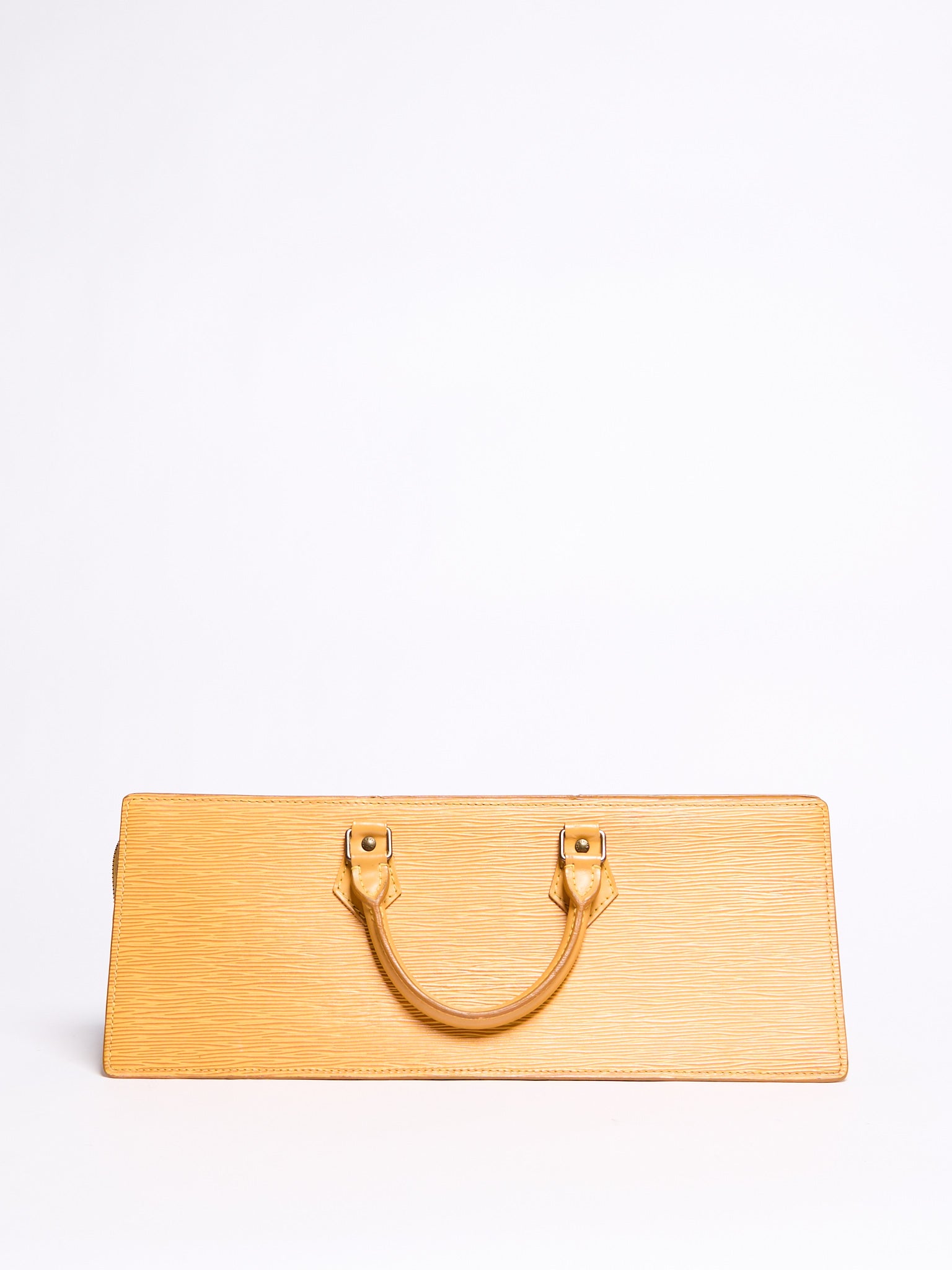 Louis Vuitton Yellow Epi Sac Triangle