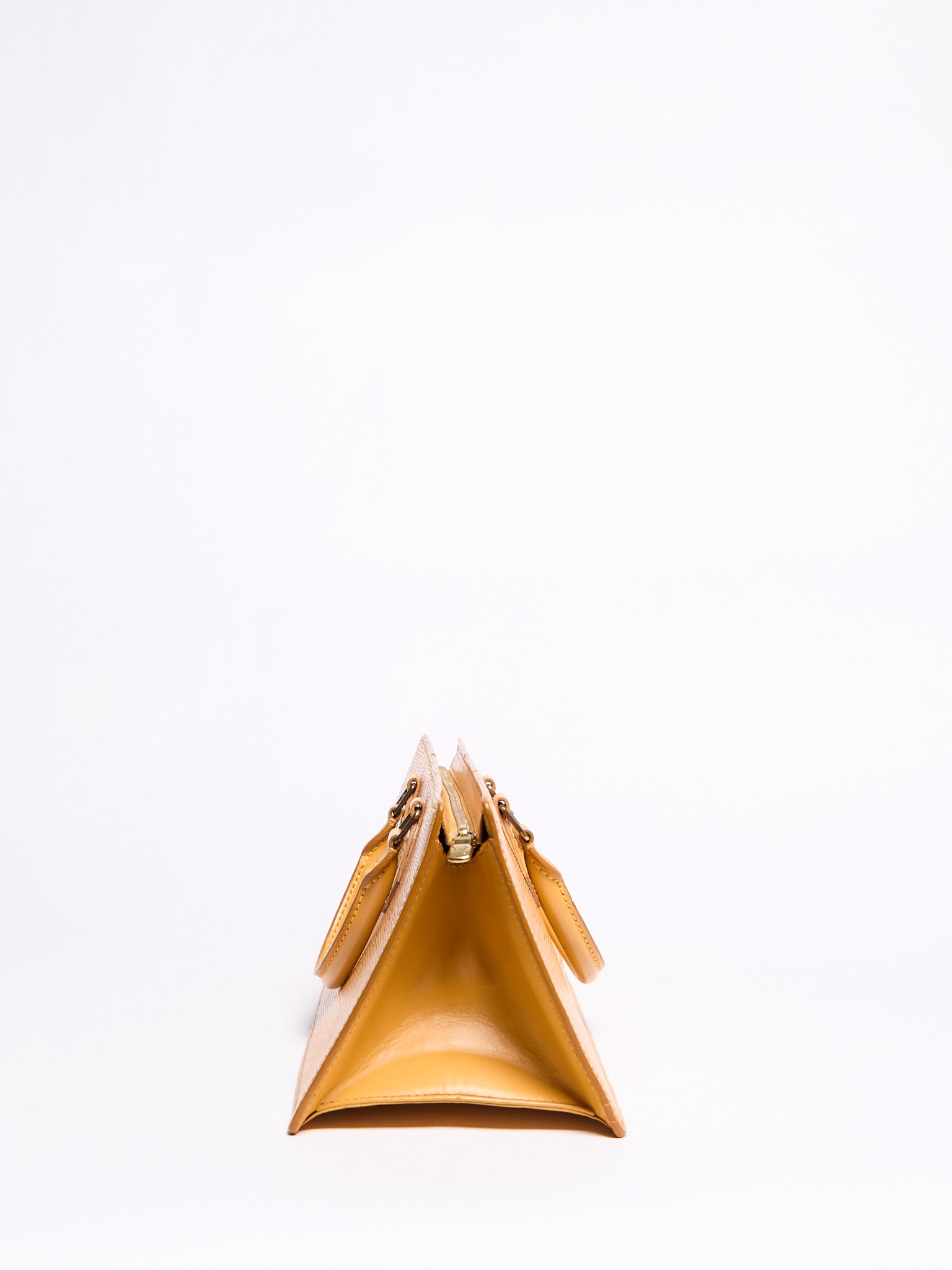 Louis Vuitton Yellow Epi Sac Triangle