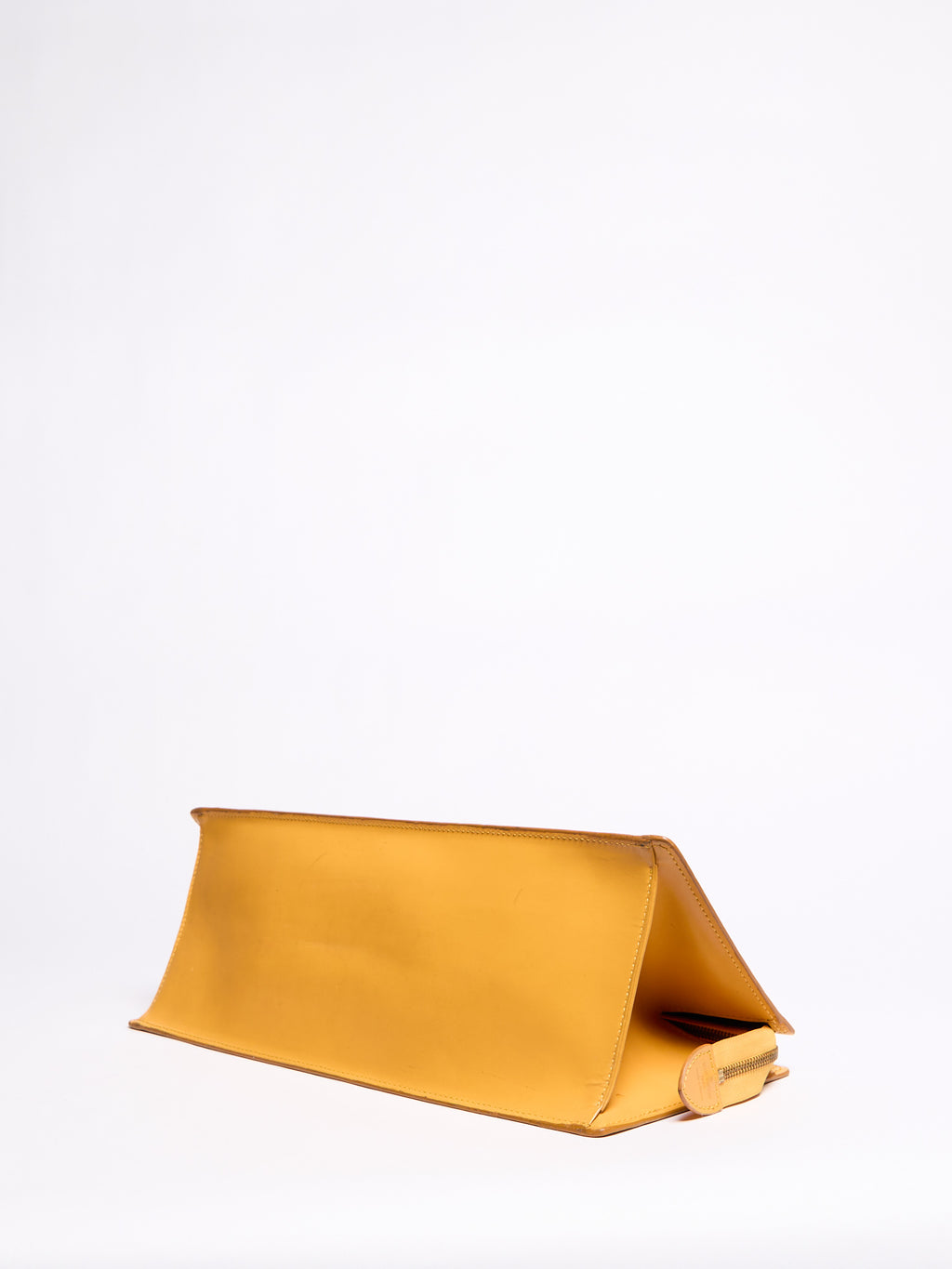 Louis Vuitton Yellow Epi Sac Triangle