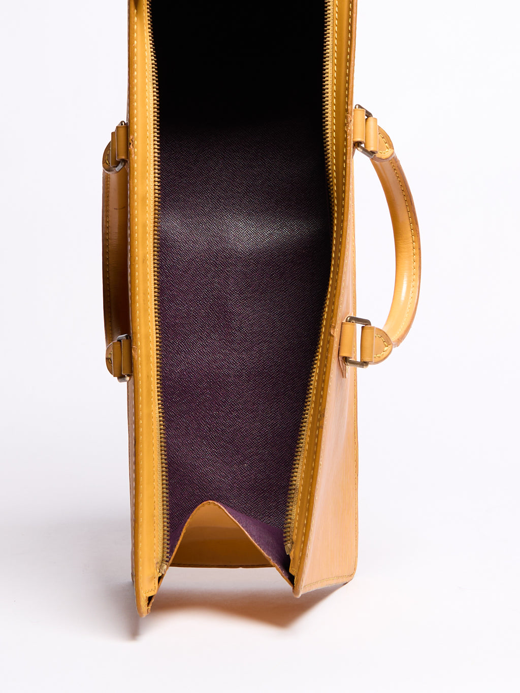 Louis Vuitton Yellow Epi Sac Triangle