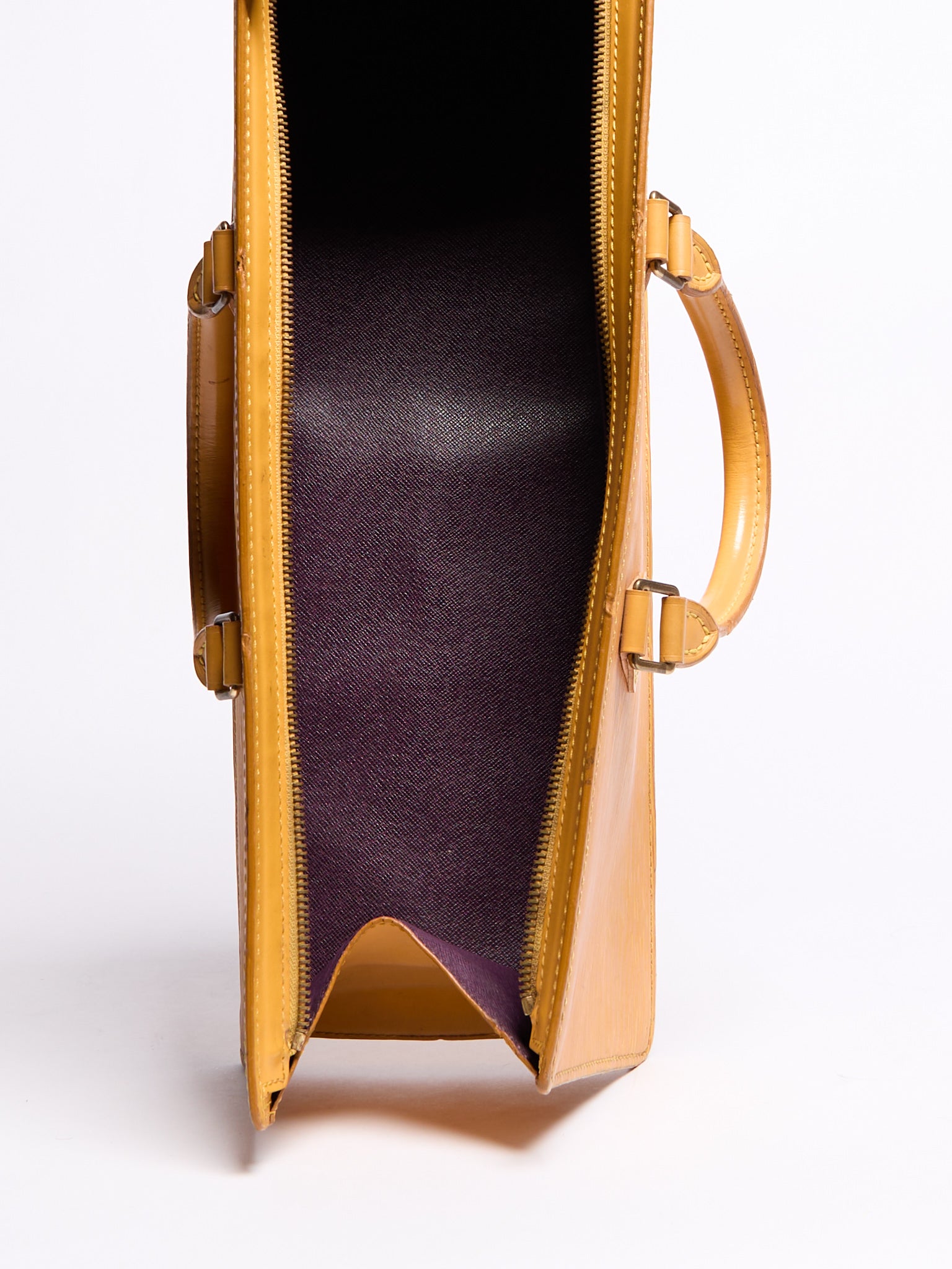 Louis Vuitton Yellow Epi Sac Triangle