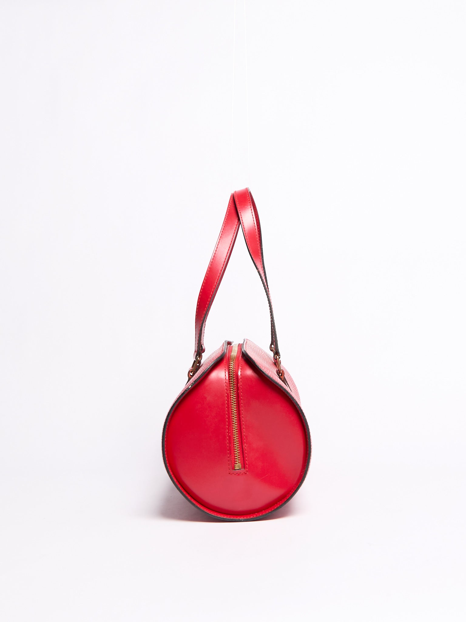 Louis Vuitton Epi Red Soufflot Bag