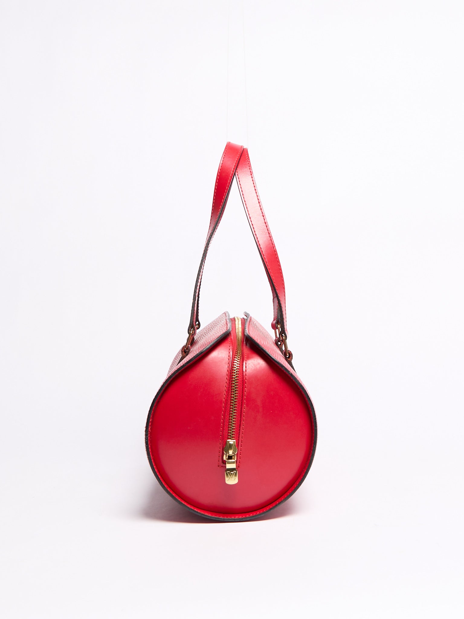 Louis Vuitton Epi Red Soufflot Bag