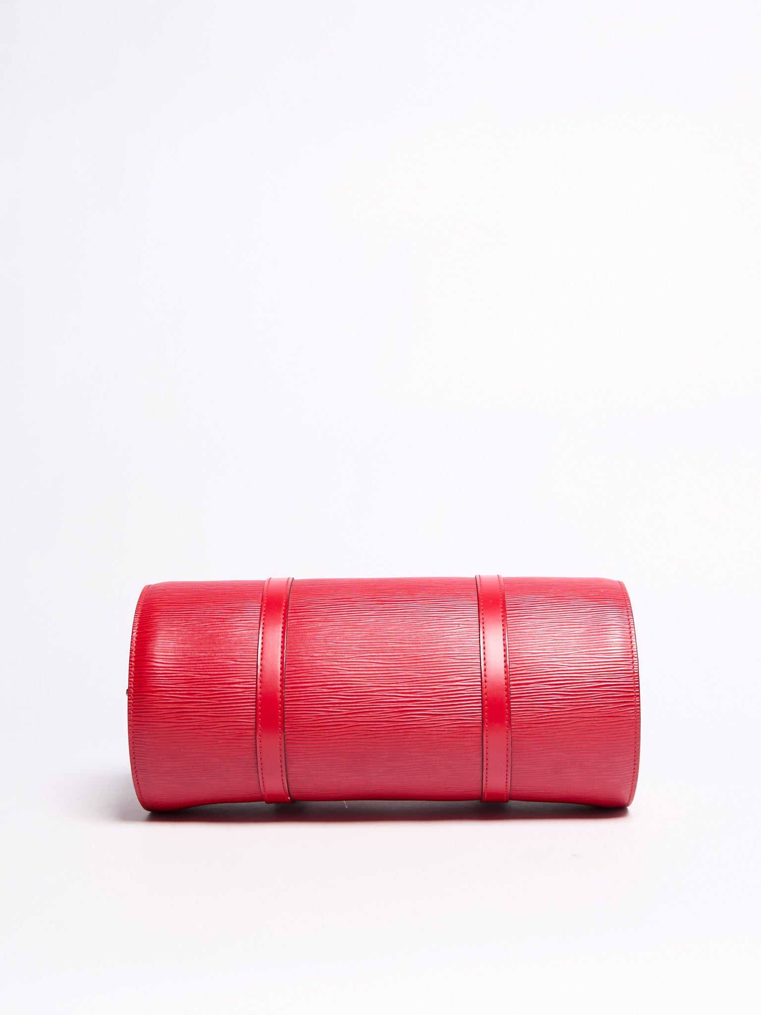 Louis Vuitton Epi Red Soufflot Bag