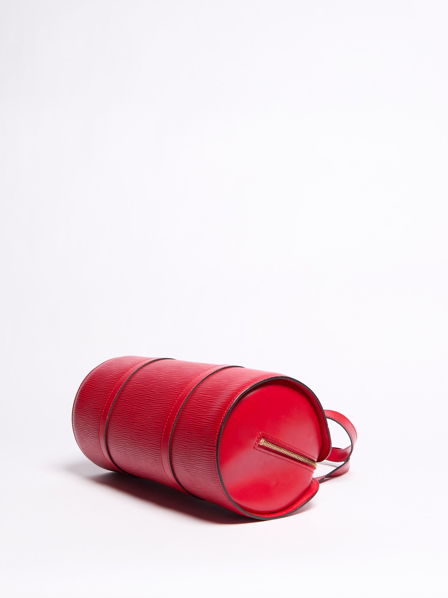 Louis Vuitton Epi Red Soufflot Bag