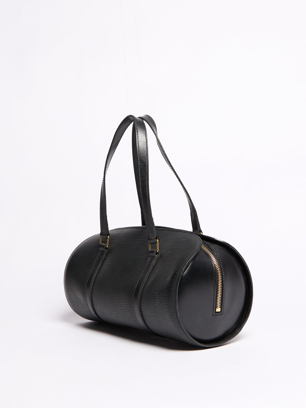 Louis Vuitton Epi Black Soufflot Bag