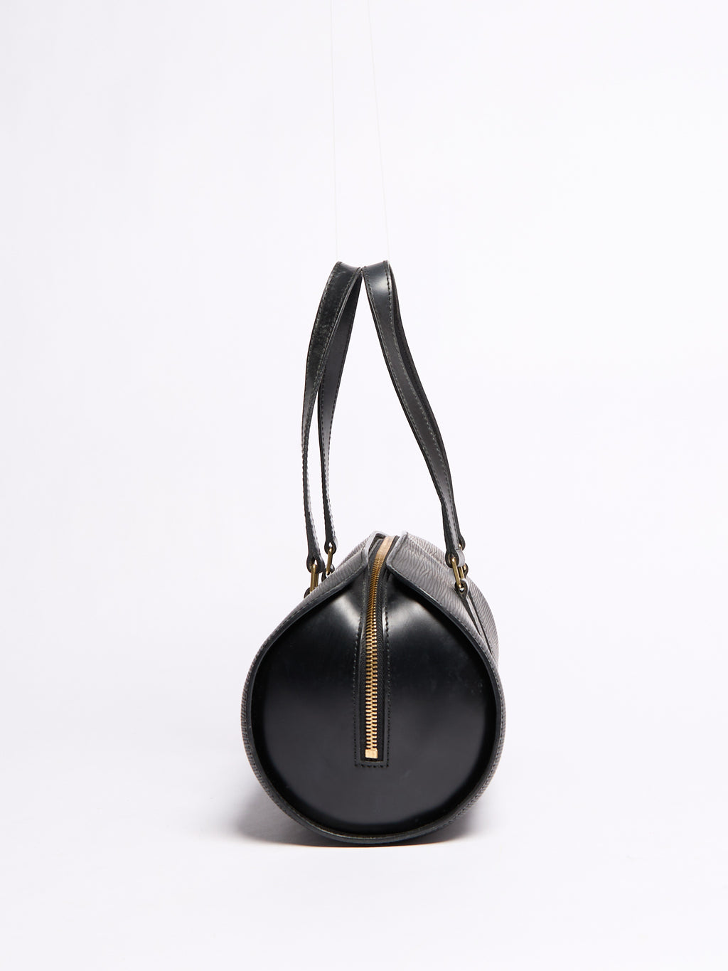 Louis Vuitton Epi Black Soufflot Bag