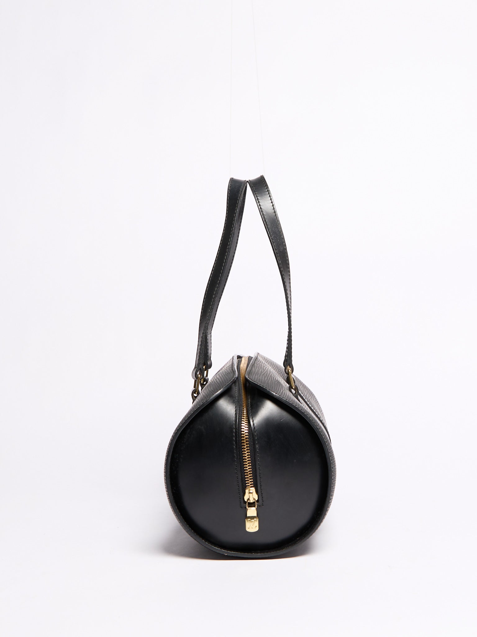 Louis Vuitton Epi Black Soufflot Bag