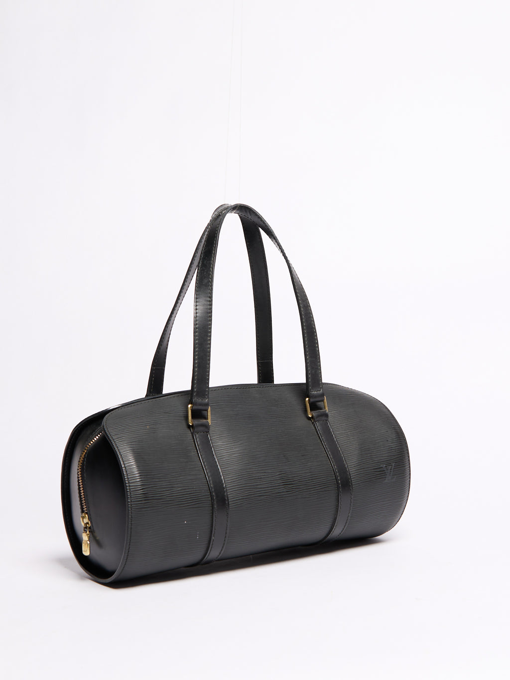 Louis Vuitton Epi Black Soufflot Bag