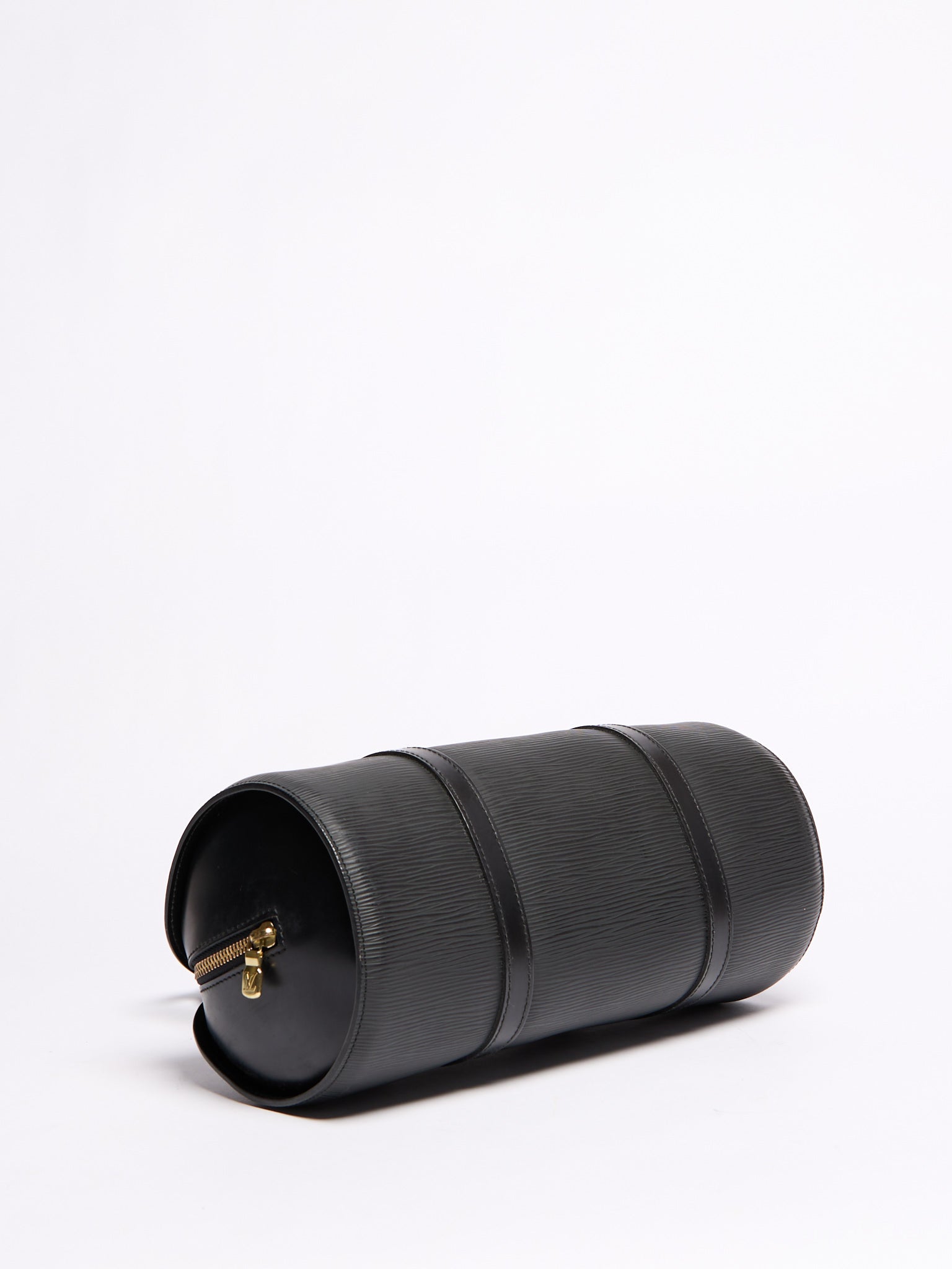 Louis Vuitton Epi Black Soufflot Bag