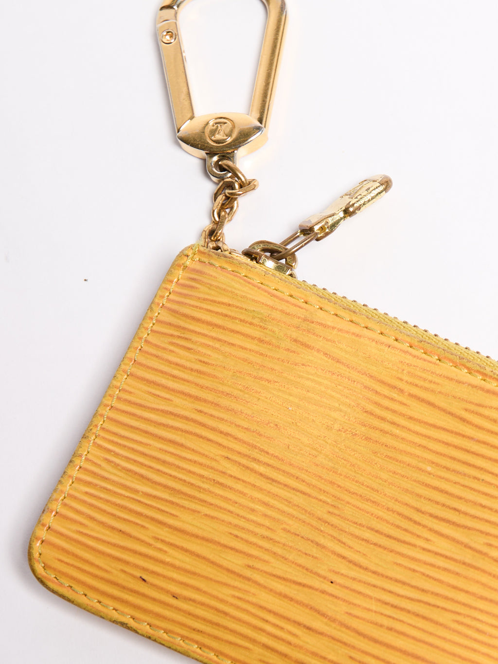 Louis Vuitton Yellow Epi Coin Pochette