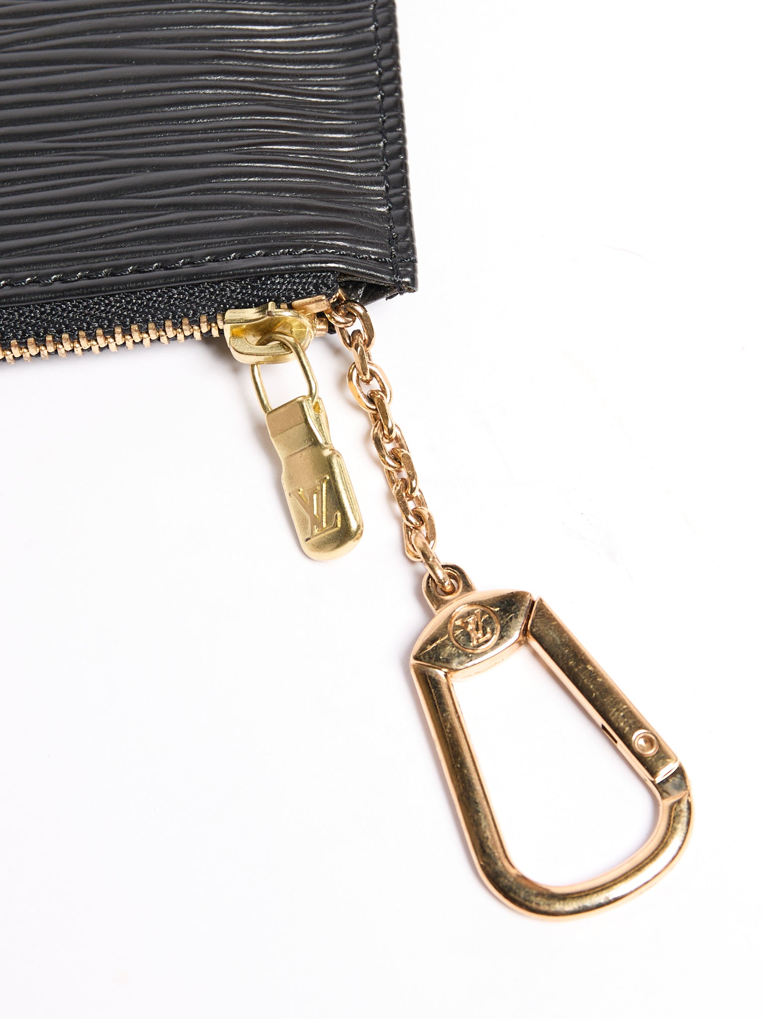 Louis Vuitton Black Epi Coin Pochette