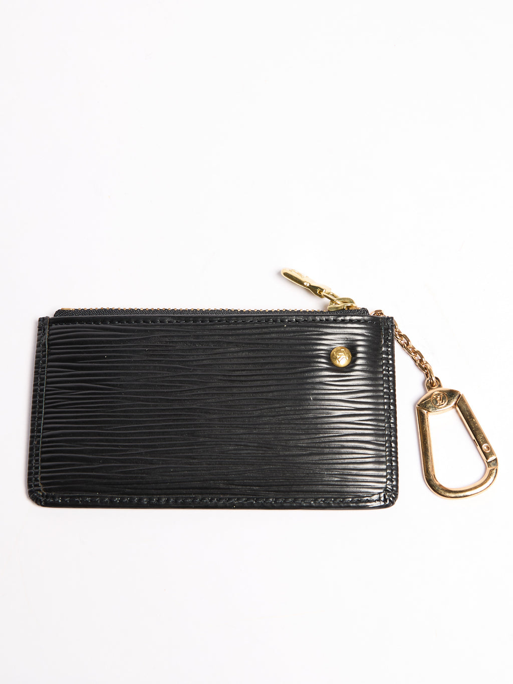 Louis Vuitton Black Epi Coin Pochette