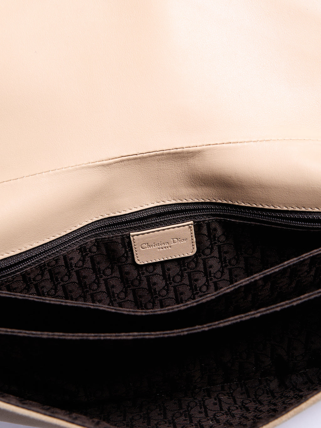 2000’s Christian Dior Tan Suede Admit It Street Chic Shoulder Bag by John Galliano