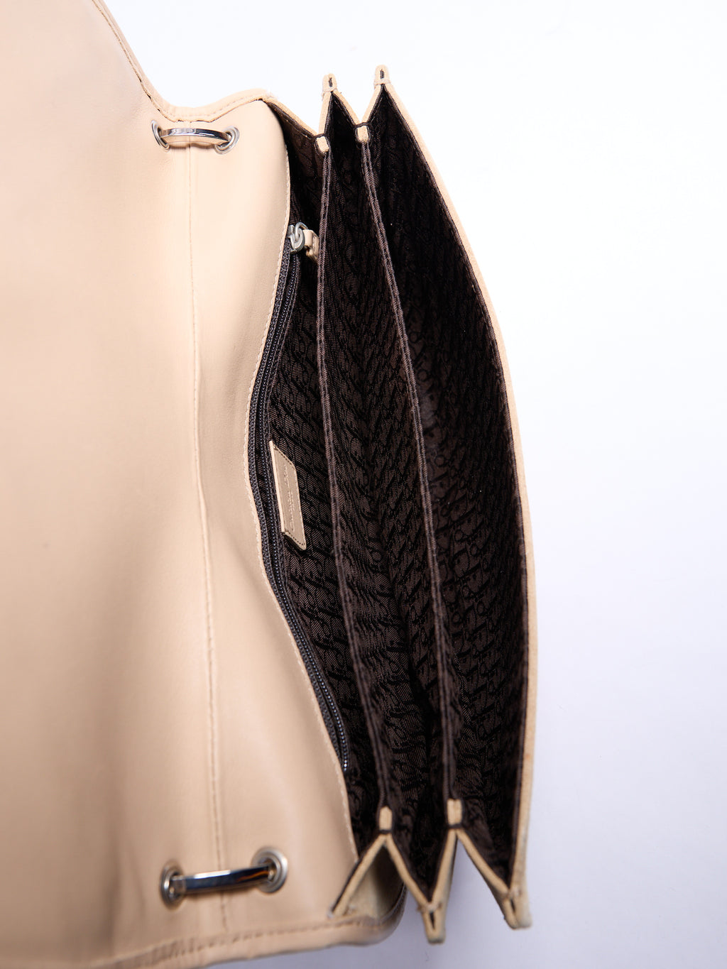 2000’s Christian Dior Tan Suede Admit It Street Chic Shoulder Bag by John Galliano