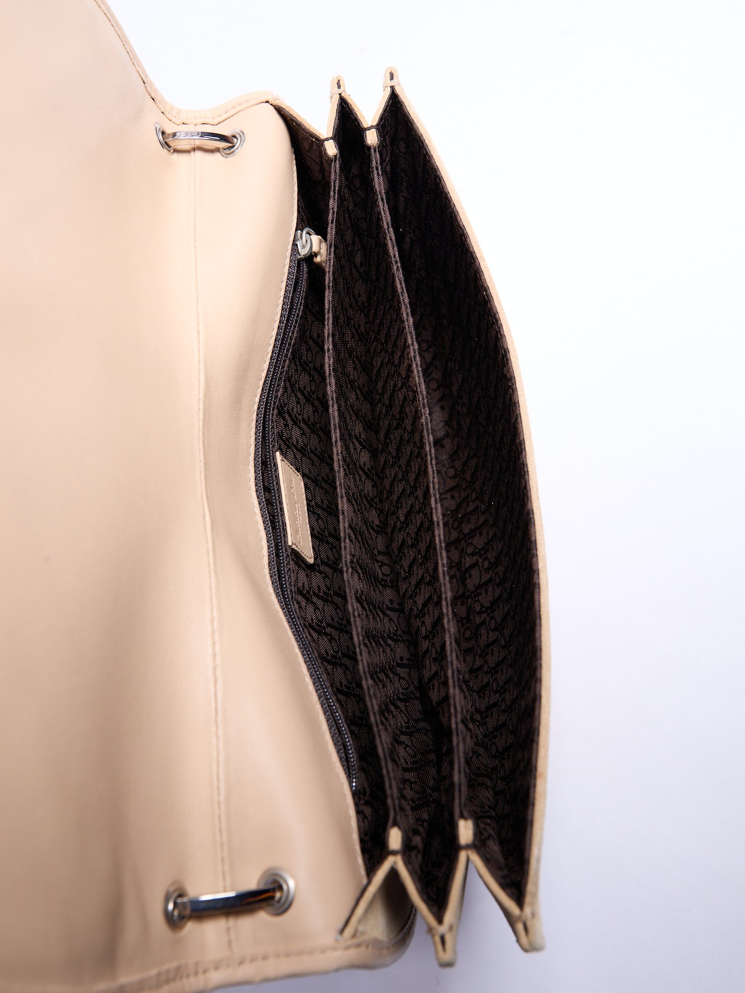 2000’s Christian Dior Tan Suede Admit It Street Chic Shoulder Bag by John Galliano