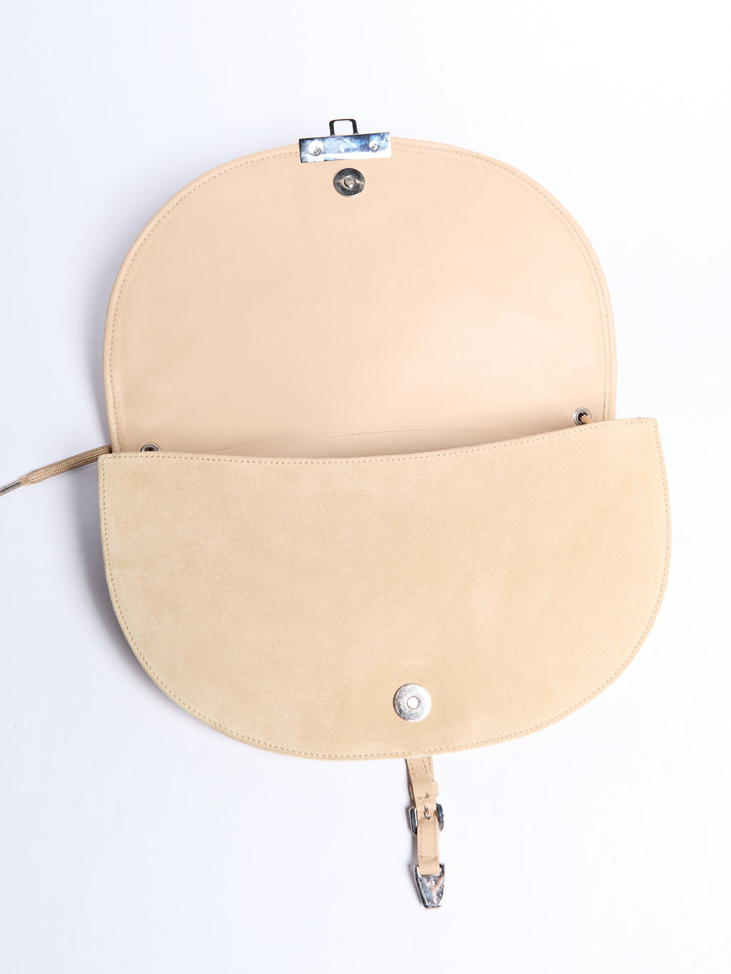 2000’s Christian Dior Tan Suede Admit It Street Chic Shoulder Bag by John Galliano