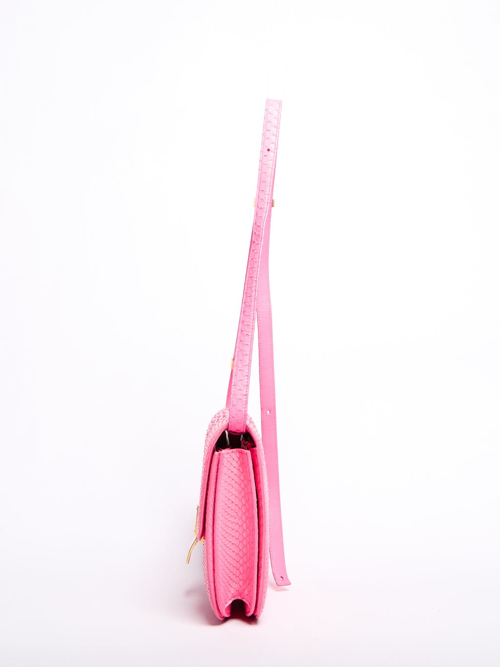 Celine Pink Python Box Bag