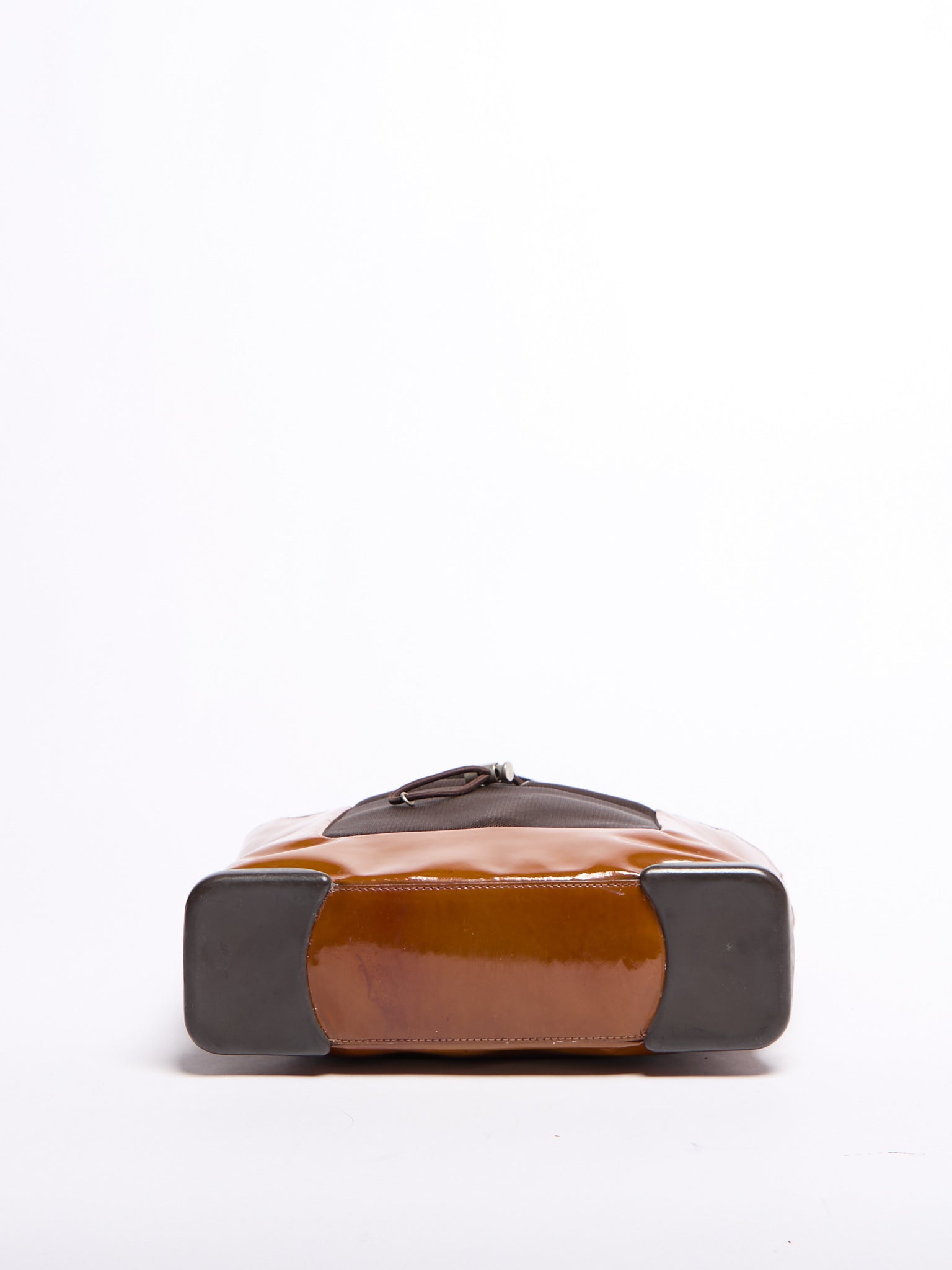 Prada Brown Vinyl Sport Tote
