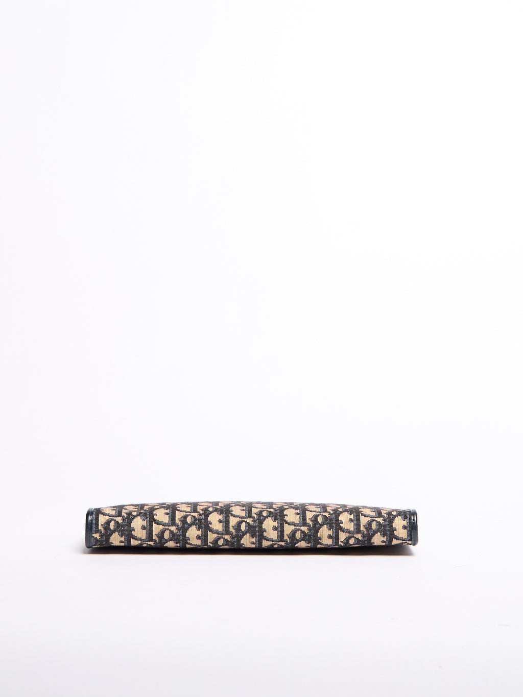 Christian Dior Navy Trotter Print Clutch