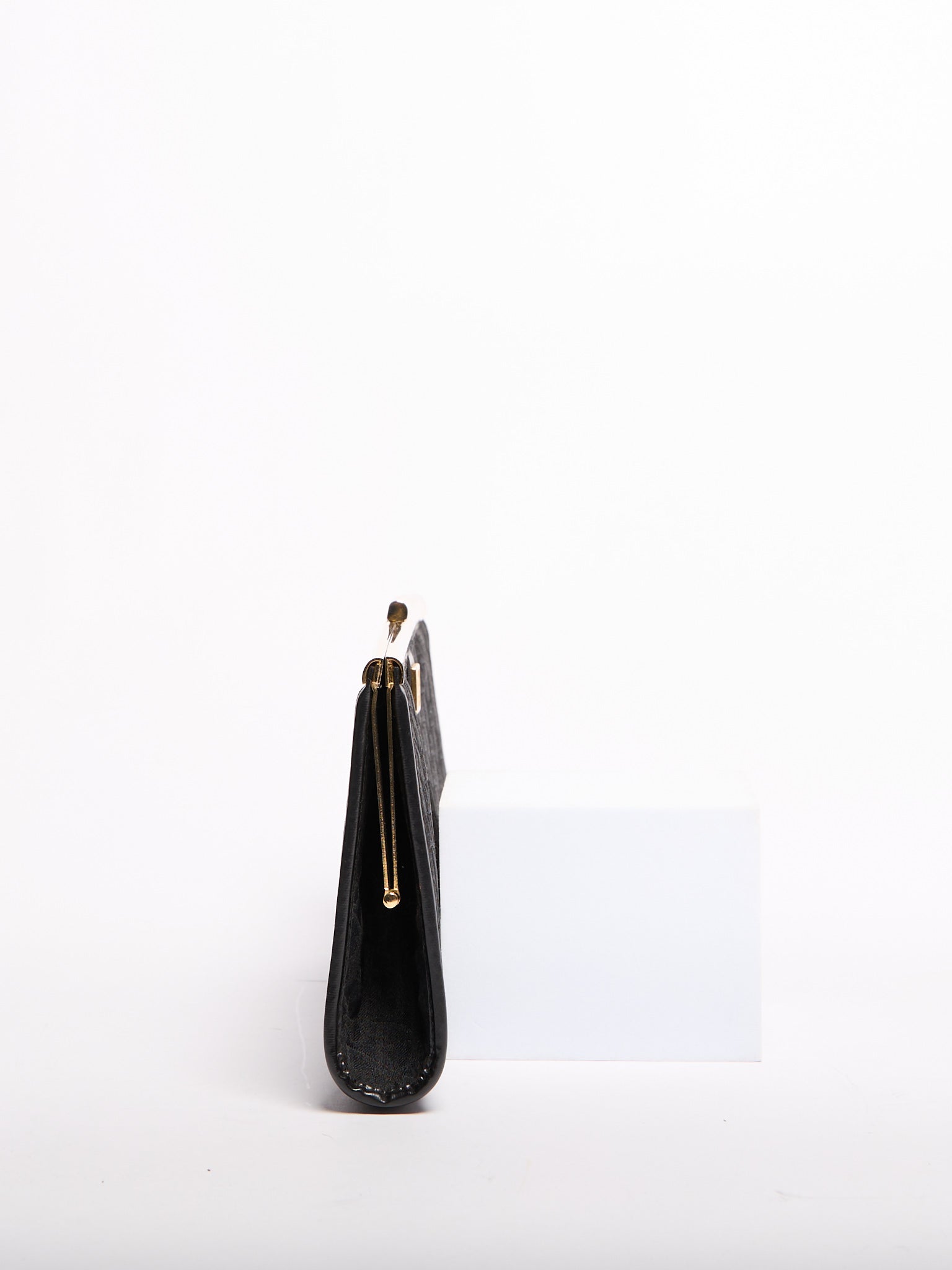 Christian Dior Black Trotter Print Clutch