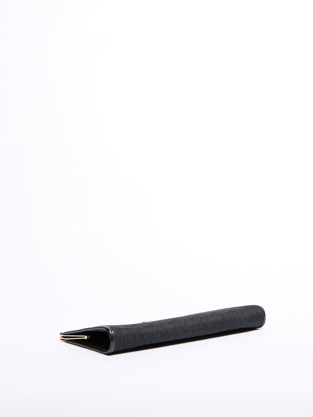 Christian Dior Black Trotter Print Clutch