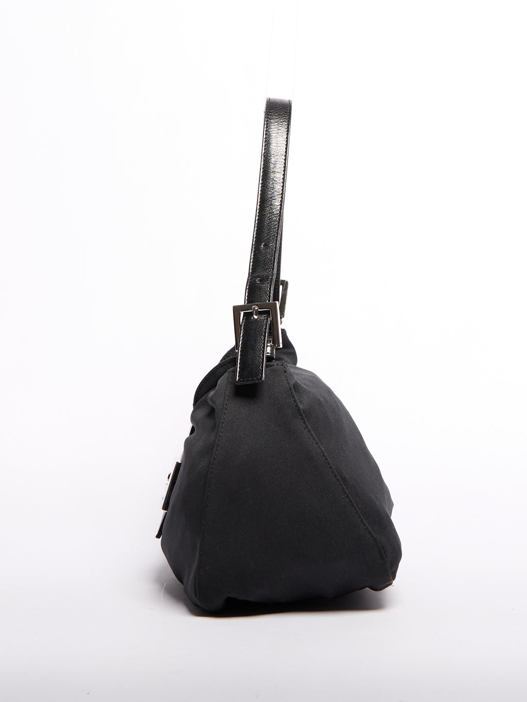 Fendi Black Nylon Mamma Bag