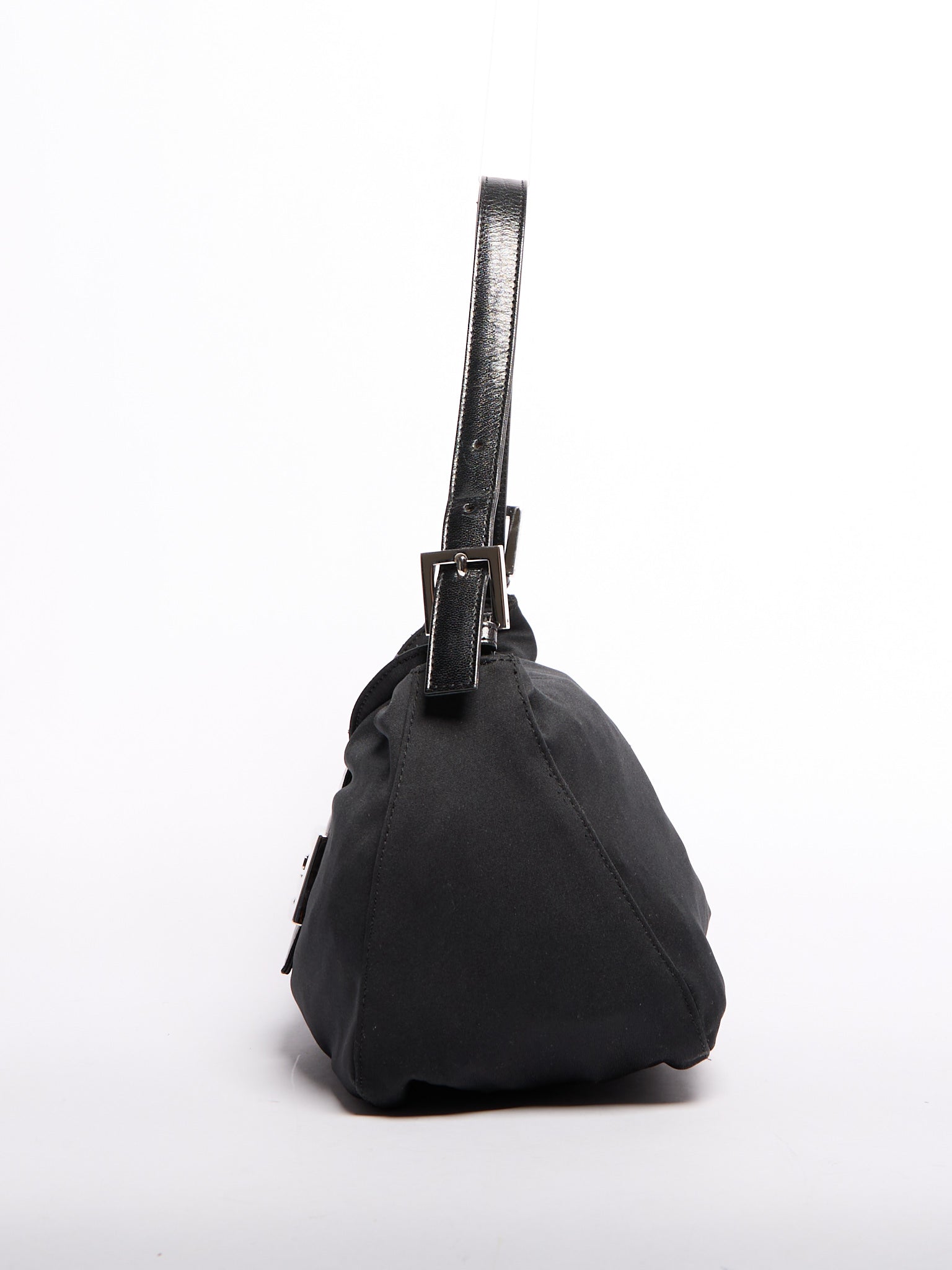 Fendi Black Nylon Mamma Bag