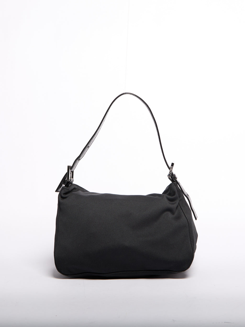 Fendi Black Nylon Mamma Bag