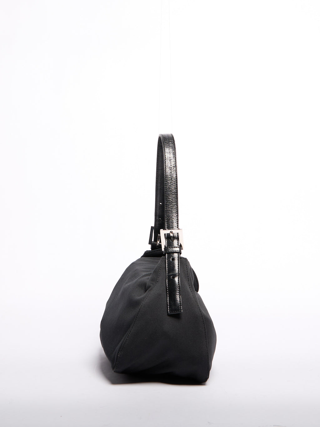 Fendi Black Nylon Mamma Bag