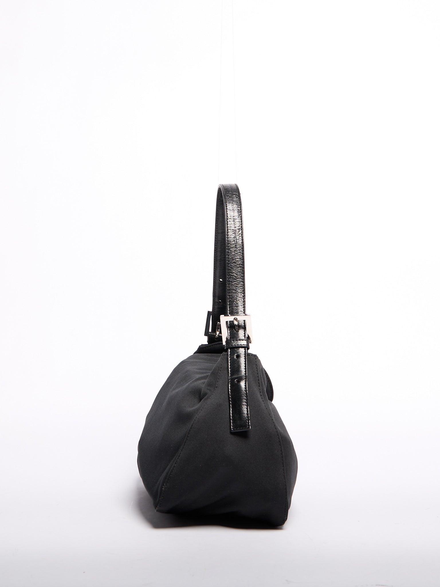 Fendi Black Nylon Mamma Bag