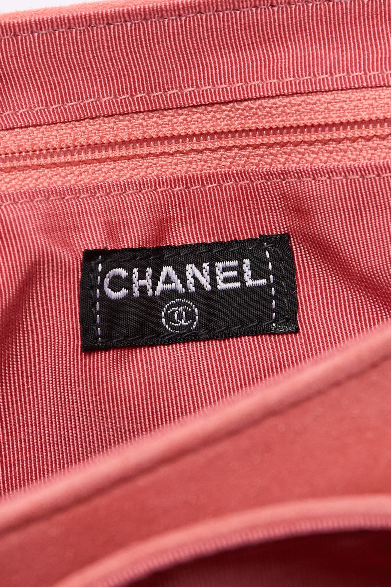Chanel Pink Suede Turnlock Flap Bag