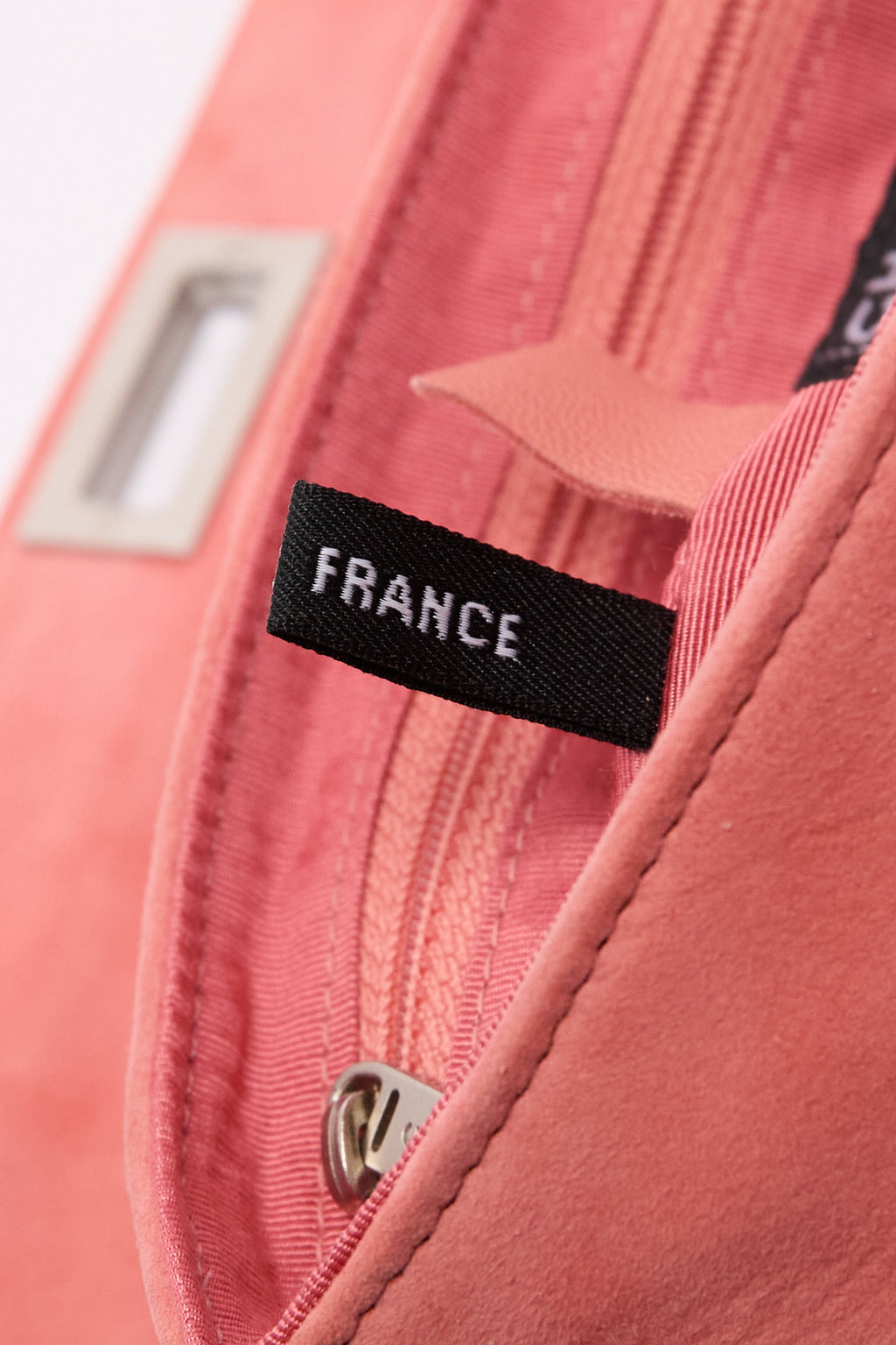 Chanel Pink Suede Turnlock Flap Bag