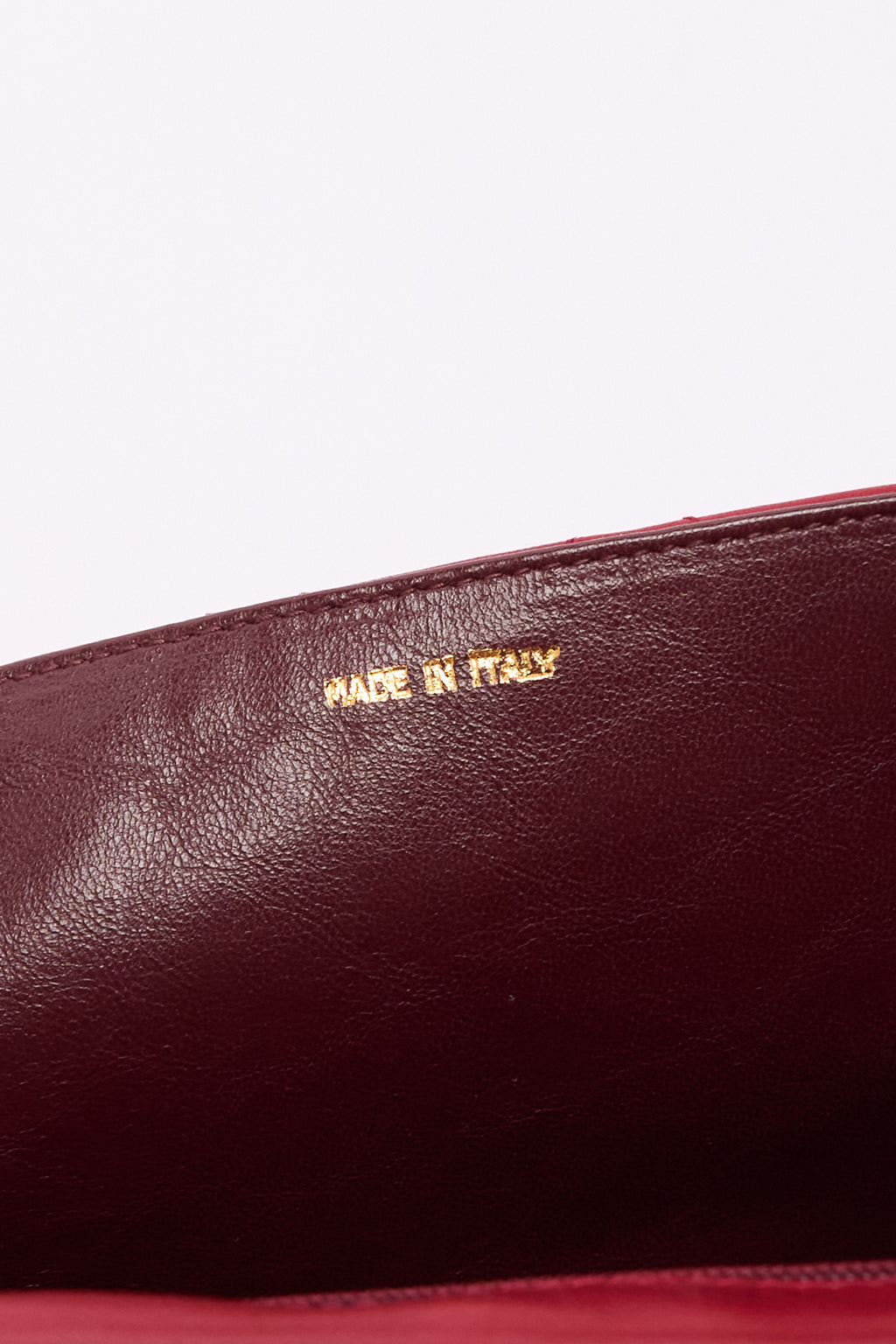 Chanel Red Matelasse Lambskin CC Shoulder Bag