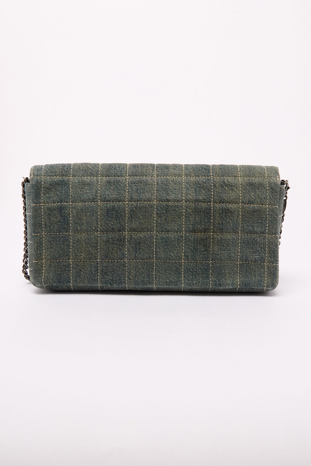 Chanel Denim Chocolate Bar Shoulder Bag
