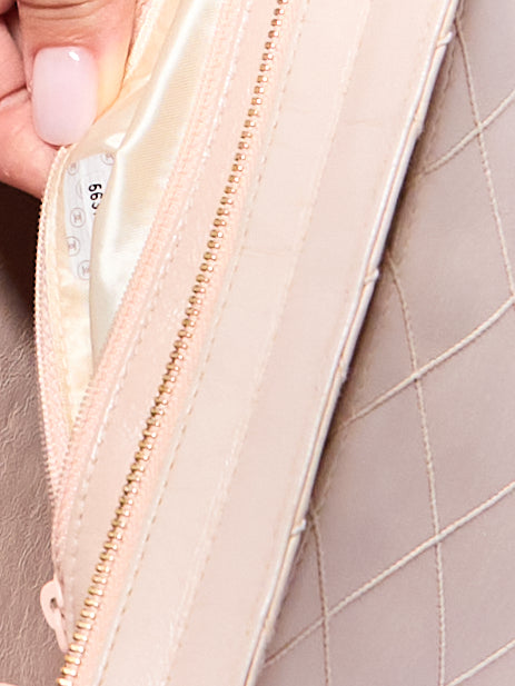 Chanel Cream Quilted Lambskin Tote
