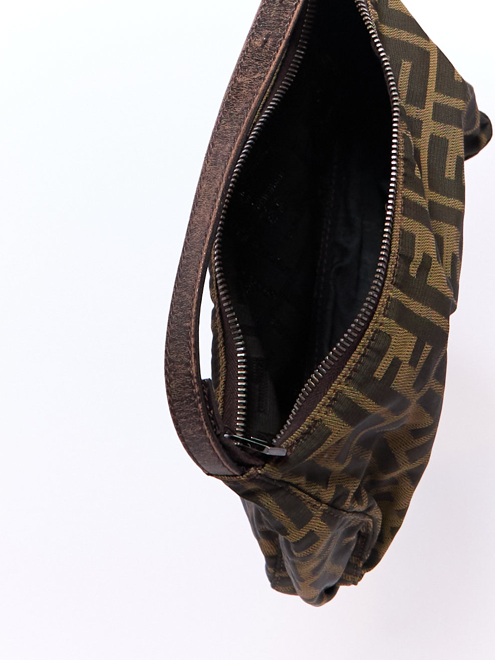 90's Fendi Zucca Brown Pouch
