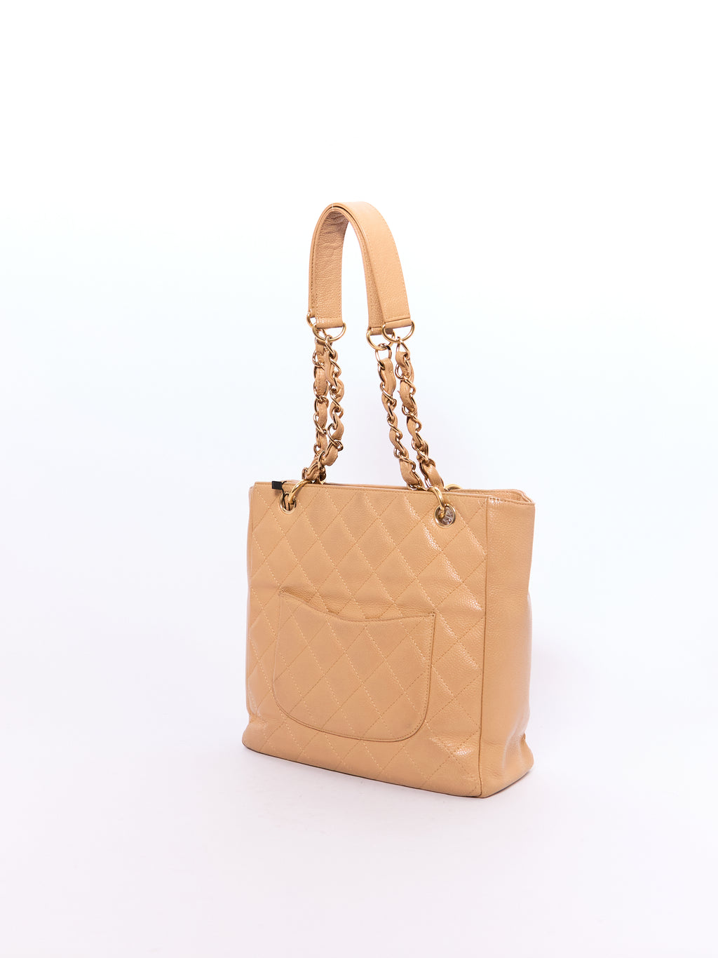Chanel Tan Petit Shopping Tote