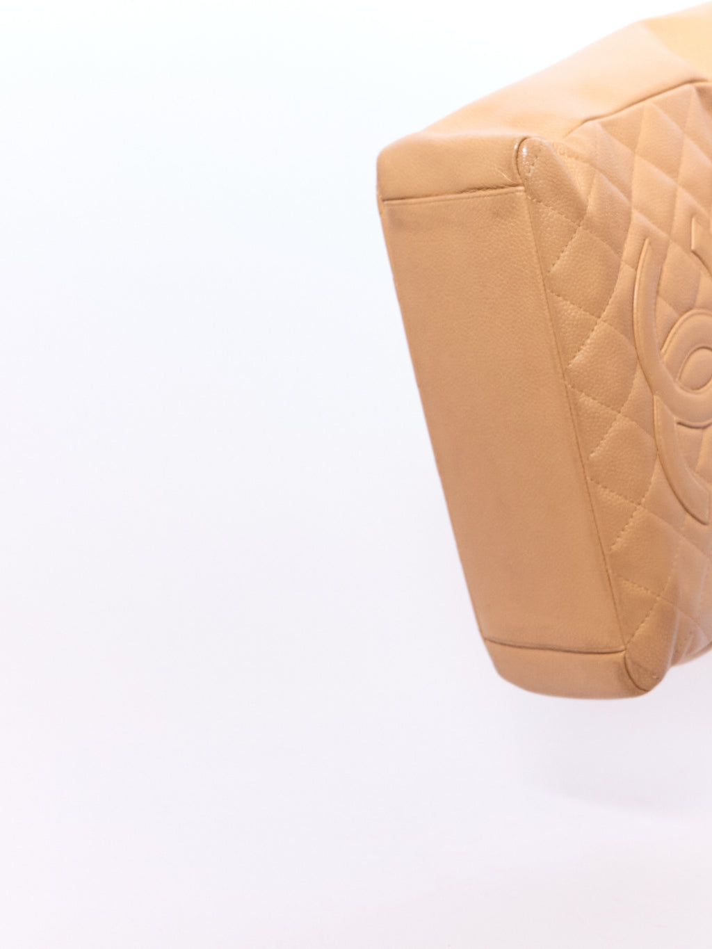 Chanel Tan Petit Shopping Tote