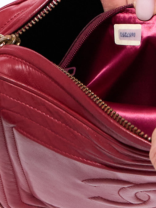 Chanel Red Camera Bag