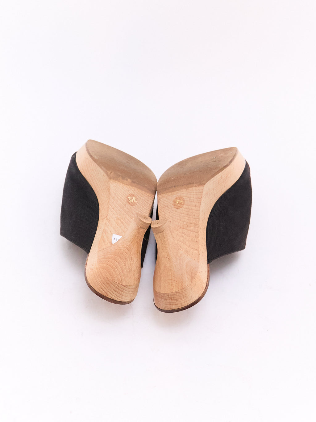 Chanel Canvas Flower Clog 36.5