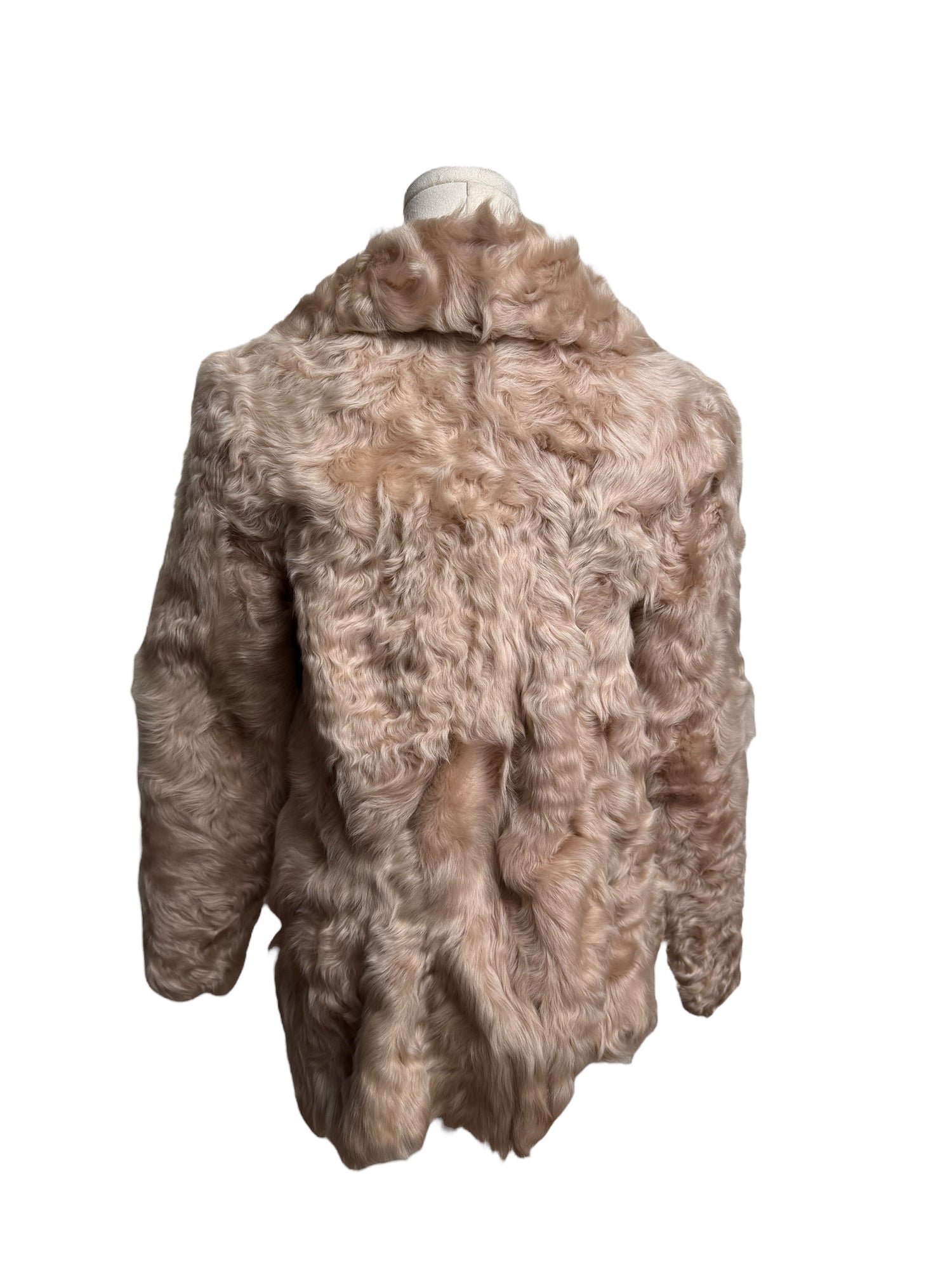 Blush Vintage Fur Jacket