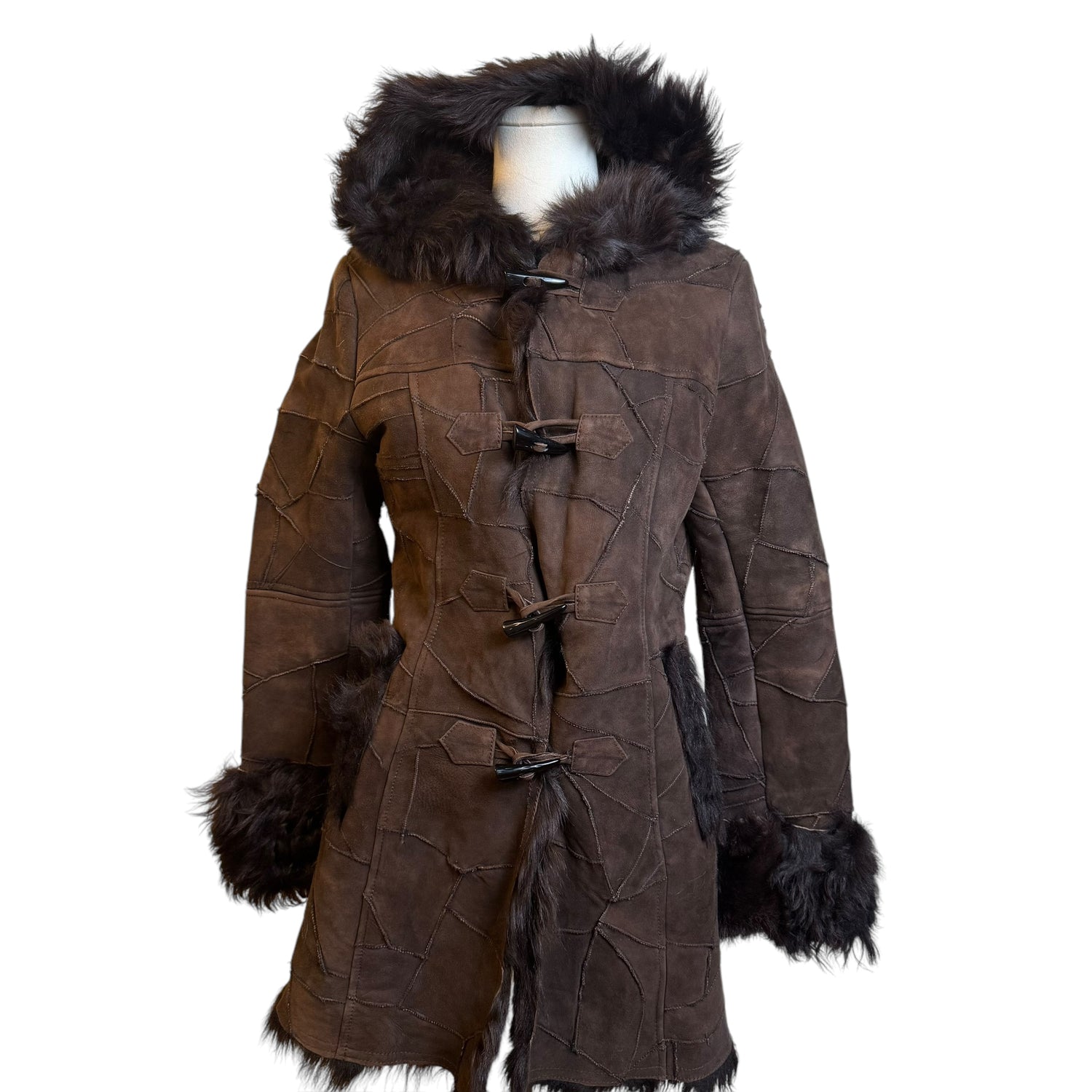 Brown Vintage Fur Jacket