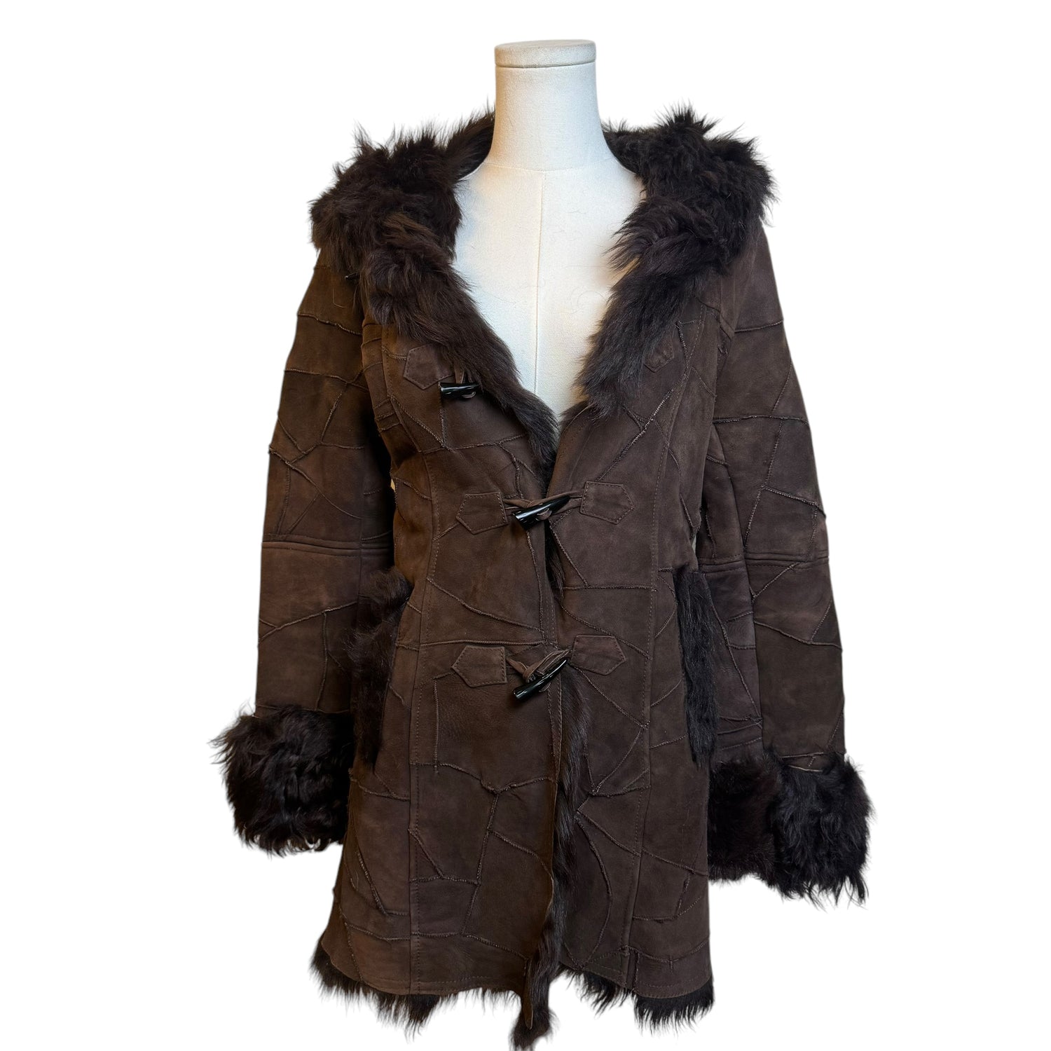 Brown Vintage Fur Jacket