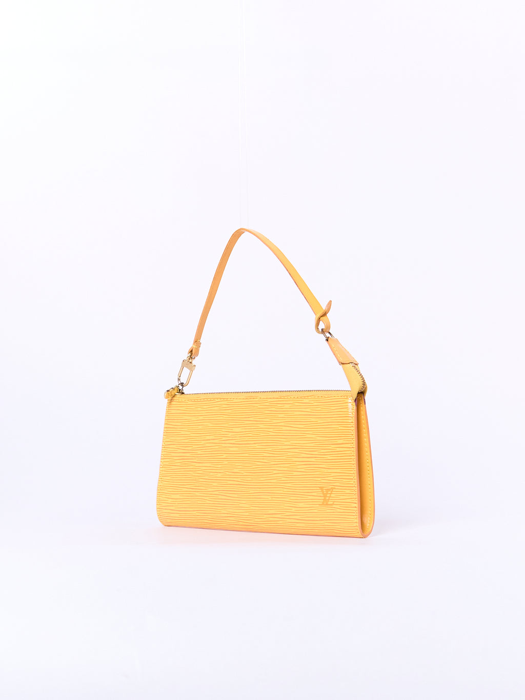 Louis Vuitton Yellow Epi Leather Pochette