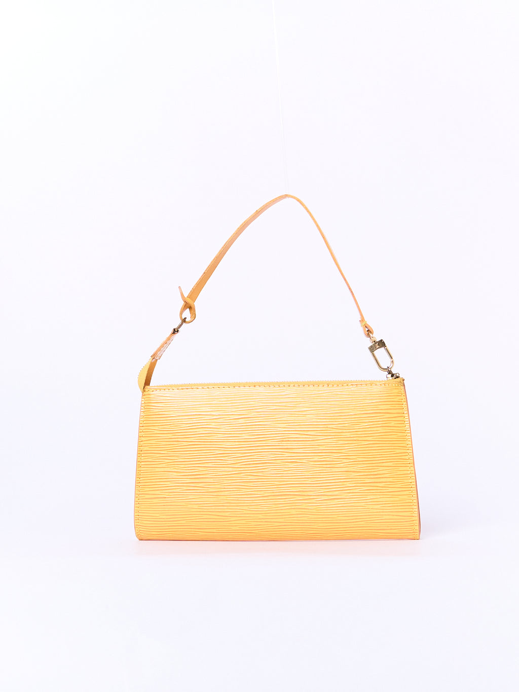 Louis Vuitton Yellow Epi Leather Pochette